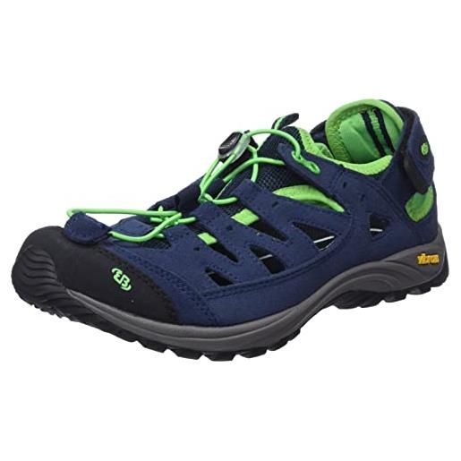 Brütting milow, scarpe da jogging unisex-adulto, verde marino, 38 eu