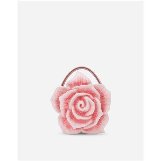 Dolce & Gabbana borsa dolce box rosa in resina