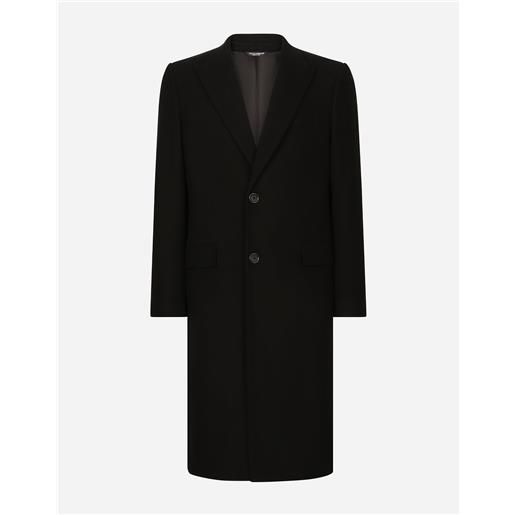 Dolce & Gabbana cappotto monopetto in lana
