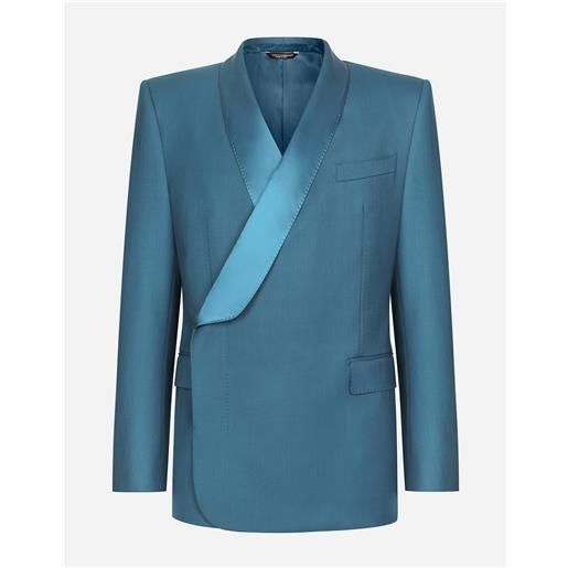 Dolce & Gabbana double-breasted wool sicilia-fit tuxedo jacket
