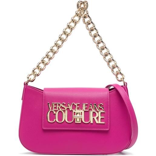Versace Jeans Couture borsa tote con logo - rosa