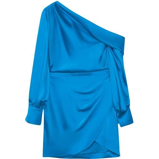 Simkhai abito cameron monospalla - blu