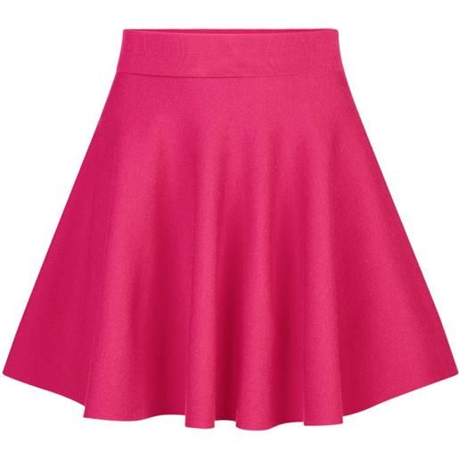 Nina Ricci minigonna plissettata - rosa