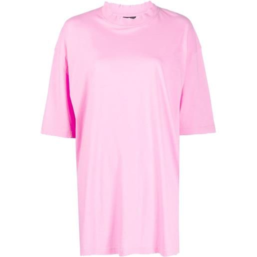 Balenciaga t-shirt girocollo - rosa