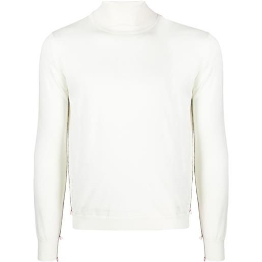 Maison Margiela maglione a collo alto - bianco
