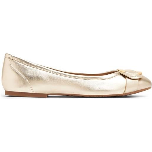 See by Chloé ballerine chany metallizzate - oro
