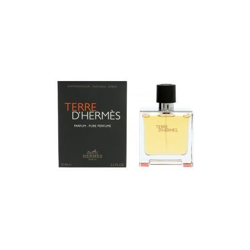 Hermes terre d'hermes pure parfum 75 ml, pure parfum spray