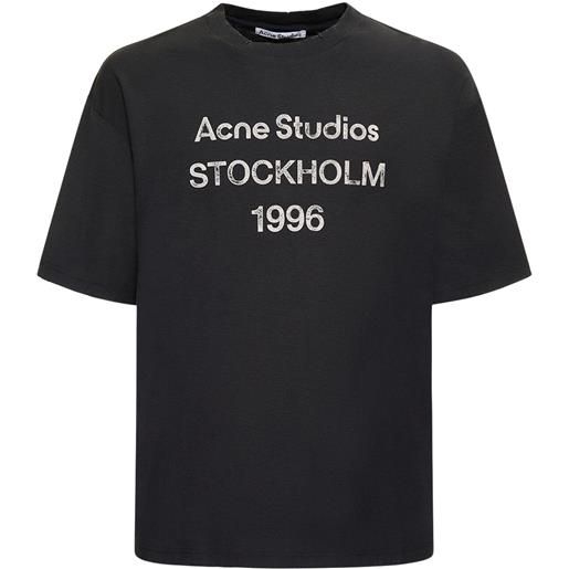 ACNE STUDIOS t-shirt exford 1996 in misto cotone