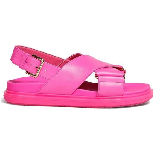 Marni sandali fussbet - rosa