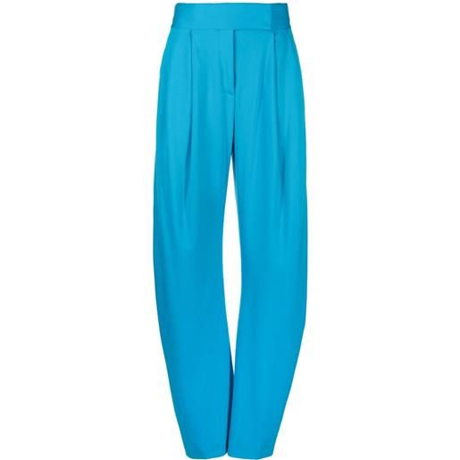 The Attico pantaloni gary - blu