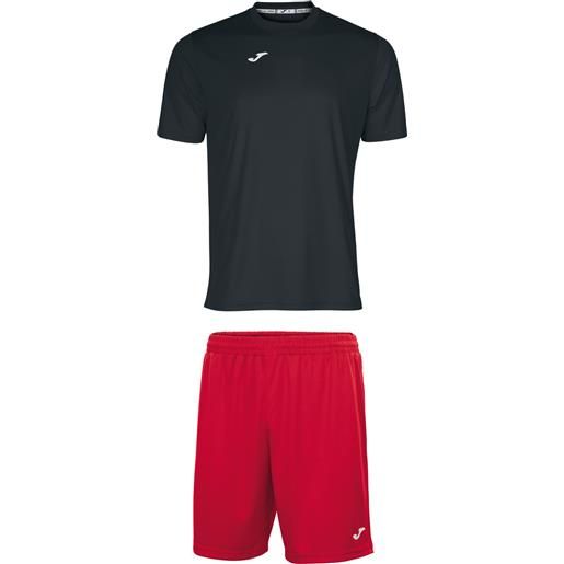 JOMA kit t-shirt combi + shorts nobel maglia pantaloncino adulto