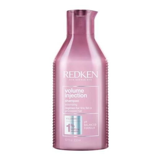 Redken volume injection 300 ml shampoo volumizzante per capelli fini per donna