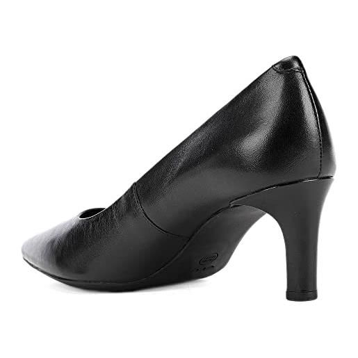 Geox d bibbiana a, scarpa décolléte donna, nero (black c9997), 35 eu