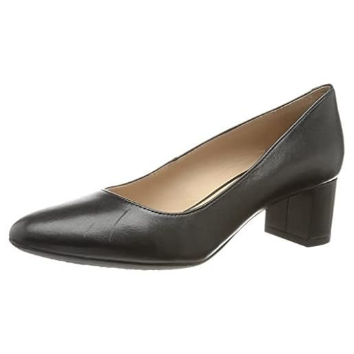 Geox d pheby 50 b, scarpe donna, nero (black c9999), 37 eu