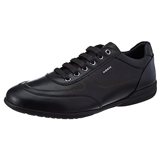 Geox u timothy a, scarpe uomo, nero (black), 45 eu