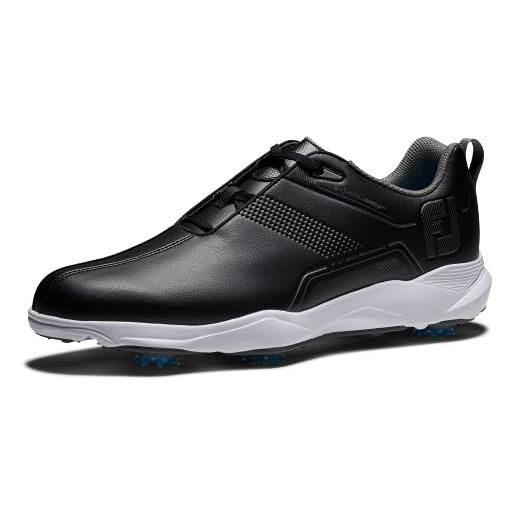 FootJoy ecomfort, scarpe da golf uomo, nero/nero, 39.5 eu