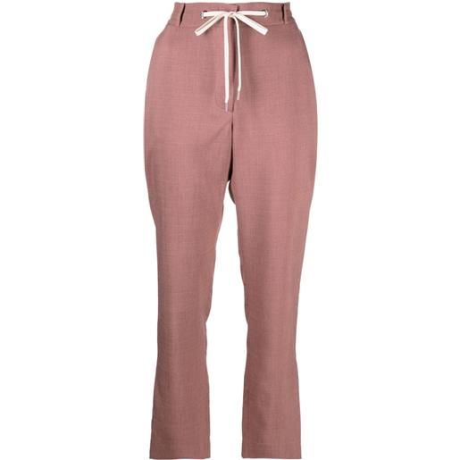 Eleventy pantaloni con coulisse - rosa