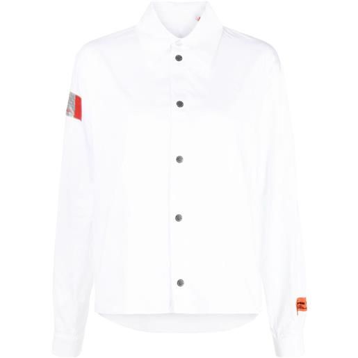 Heron Preston camicia con applicazione - bianco