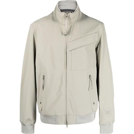 C.P. Company giacca leggera con applicazione - grigio
