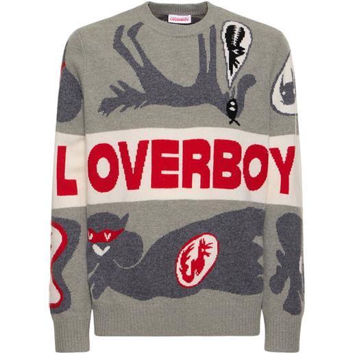 CHARLES JEFFREY LOVERBOY maglia loverboy con logo
