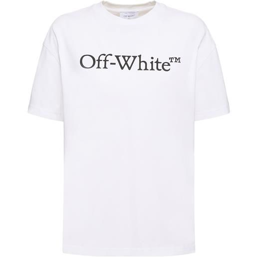 OFF-WHITE t-shirt in cotone con logo