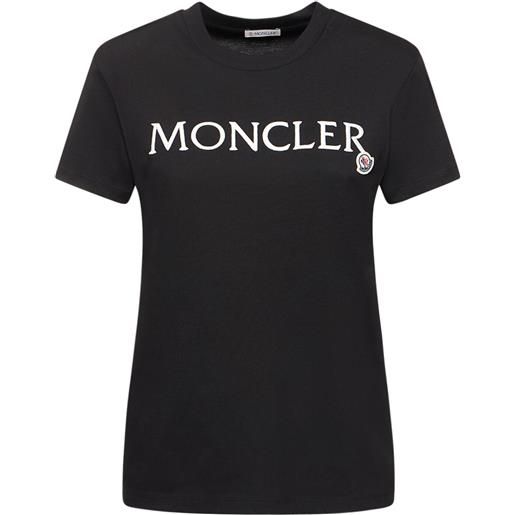 MONCLER t-shirt in cotone con logo