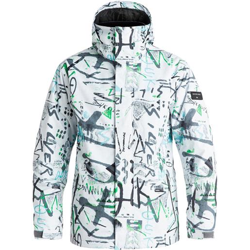 Quiksilver giacca mission printed uomo