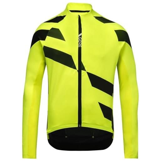 GORE WEAR maglia termica da ciclismo da uomo, c5, l, giallo neon/verde