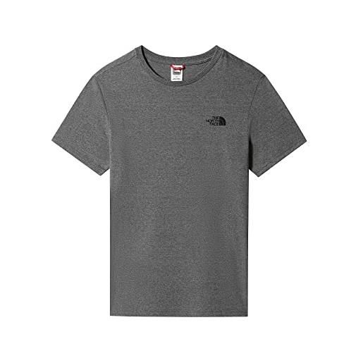 The North Face t-shirt a maniche corte simple dome, uomo, tnf white, xs