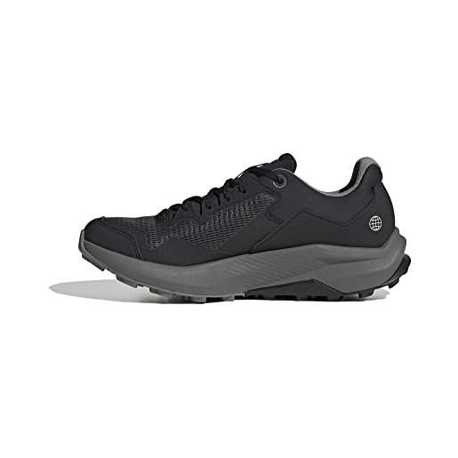 adidas terrex trailrider gtx w, shoes-low (non football) donna, core black/grey three/grey four, 43 1/3 eu