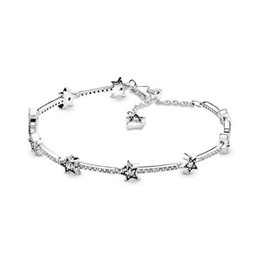 Pandora braccialetto link ad anello donna argento - 598498c01-18