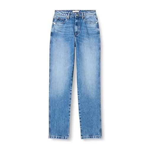 Tommy Hilfiger jeans donna classic lira vita alta, blu (lyra), 30w / 32l