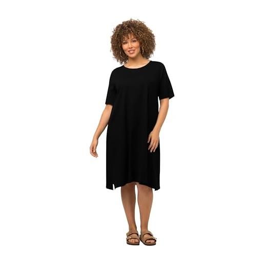 Ulla popken vestito in jersey, zucca scura, 52-54 donna