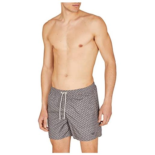 Emporio Armani - boxer da uomo, micropattern, swim trunks dark land, 50