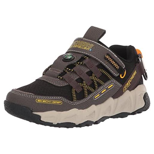 Skechers velocitrek-pro scout, scarpe da escursionismo, nero/grigio, 30 eu