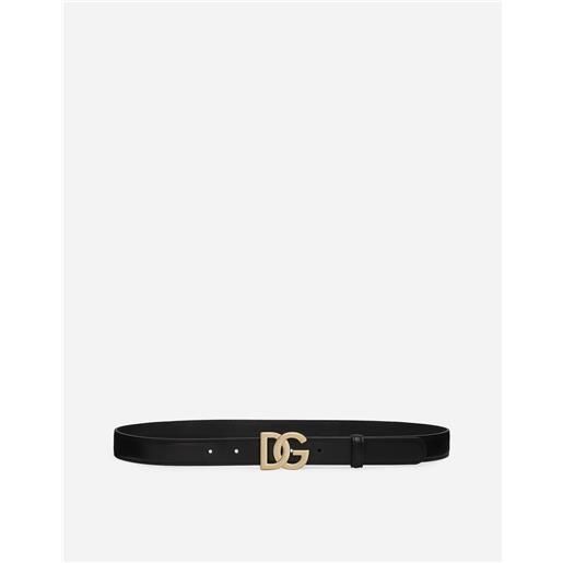 Dolce & Gabbana calfskin belt with dg logo