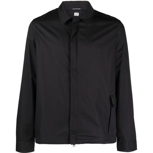 C.P. Company camicia con taschino - nero