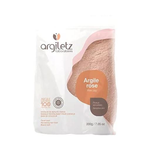 ARCILIA (ARCILIA) argiletz - argilla in polvere ultra-ventilata - maschere, cura, bellezza (200 g, rosa)
