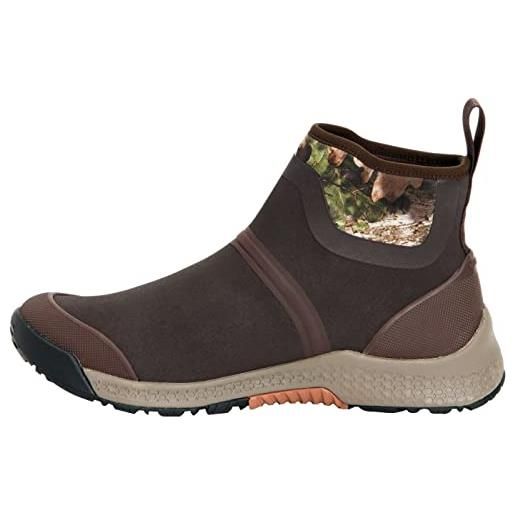 Muck Boots outscape chelsea, stivali in gomma uomo, marrone e rosso, 44.5 eu