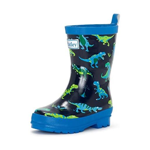 Hatley printed rain boots, stivali in gomma, rex, 34 eu