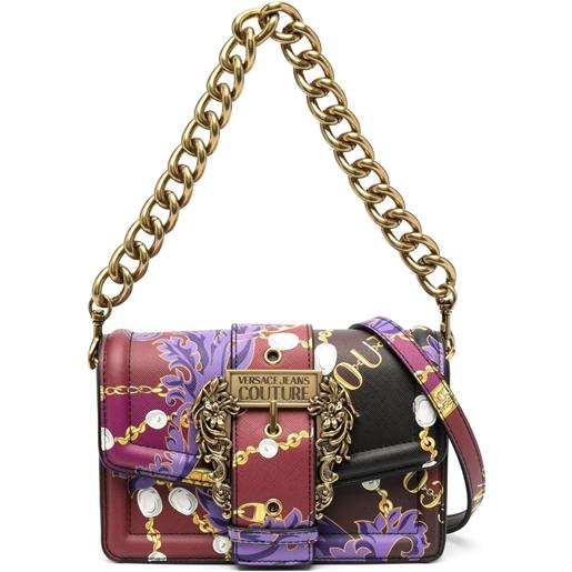 Versace Jeans Couture borsa a tracolla chain couture - rosso