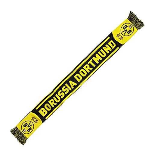 Borussia Dortmund, sciarpa borussia, nero-giallo, 