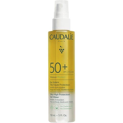 Caudalie spray solare spf50+ vinosun protect (sun water) 150 ml