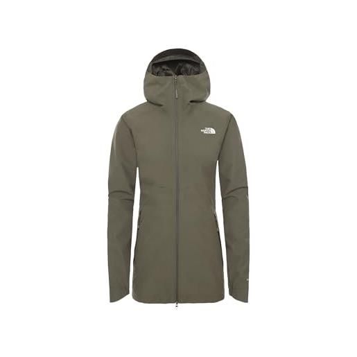 The North Face piatto hikest giacca softshell, tortora/verde, xs donna