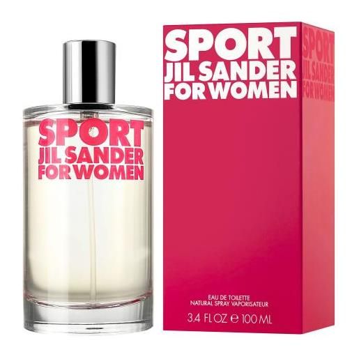 Jil Sander sport for women 100 ml eau de toilette per donna