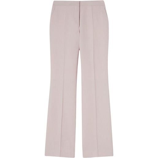 Jil Sander pantaloni sartoriali con pieghe - rosa