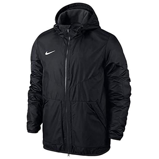 Nike team fall jacket youth giacca sportiva, bambino, nero, xs