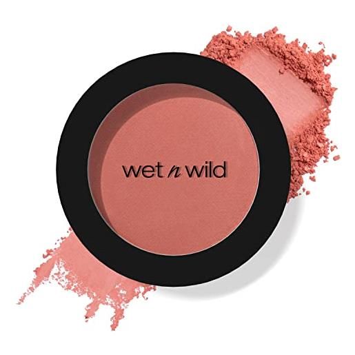Wet n Wild color icon blush, blush in polvere altamente pigmentato, facile da applicare e sfumare, dalla texture liscia come la seta e finish naturale, tonalità bed of roses shade
