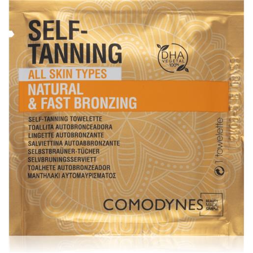 Comodynes self-tanning towelette 8 pz