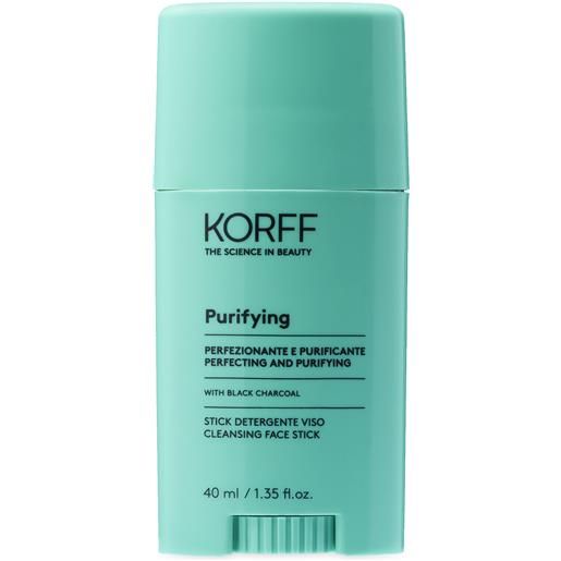 Korff purifying stick viso detergente purificante 40ml